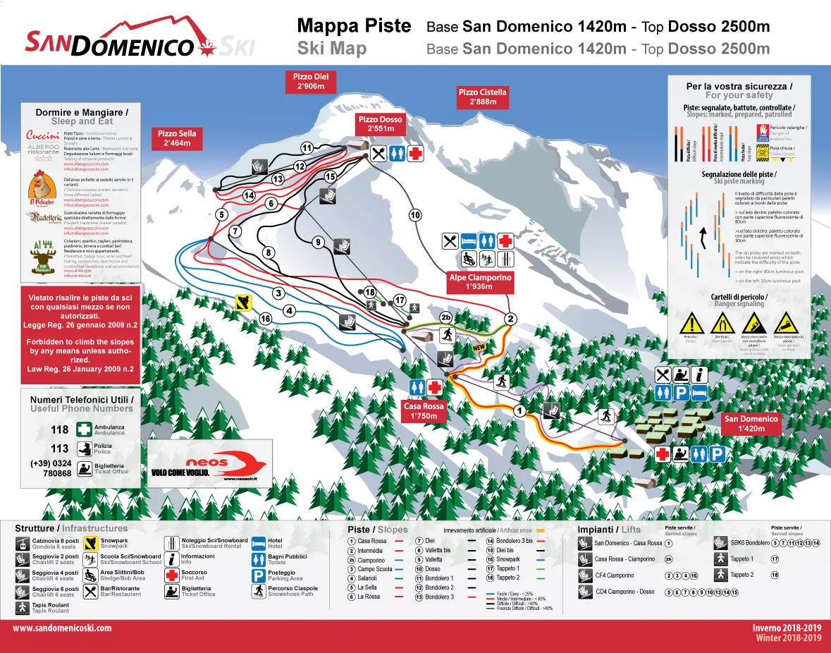 San Domenico ski